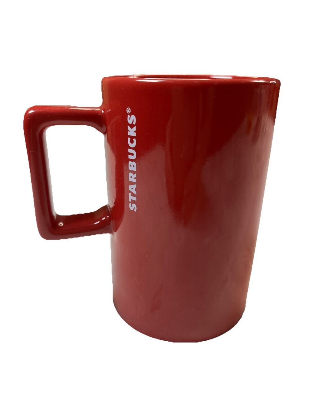 Starbucks RED 2018 Ceramic Coffee Cup Mug 10 oz Rare Hard To Find